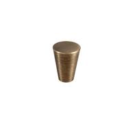 Antique Solid Brass Furniture Handles Modern Minimalist Conical Drawer Knob T-bar Pull Bronze Kitchen Cabinet Handle(Knob-15mm)