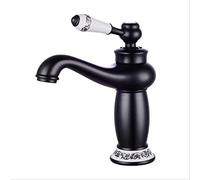 Antique Style Chrome Single Handle Bathroom Sink Faucet, Diamond Water Flow, Hot & Cold Mixer Tap for Elegant Washbasin Décor