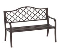Antique Style Outdoor Cast Iron Front Porch Bench Path Chair Seat Outdoor