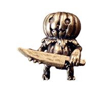 Antique Style Pumpkin Charms Decoration Rustproof Copper Alloy Design Seasonal Home Decor Party Accessories Decoration Hanging Pendant, フリーサイズ