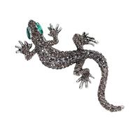 Antique Styles Lizards Brooch Unique Alloy Reptiles Design Fashion Accessory For Coat Bag Decoration Birthday Present Retro Pin