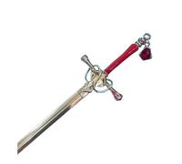 Antique Swords Hairpin Chinese Style Design Bookmark Ancient Sword Headdress Water Drop Hair Sticks Bun Holder Hair Jewelry(04)