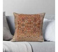 Antique Tabriz Persian Square Pillowcase Polyester Linen Velvet Pattern Zip Decor Throw Pillow Case Home Cushion Cover