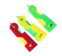 Antique Tape Measures Needle Threading Device Steel Needle Second Threading Recognition Device Elderly Home Sewing Machine and Wire Tool Thread and Cool (Red, 6. 5x2cm)