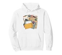 Antique Trade Card Collector Victorian Paper Goods Pullover Hoodie