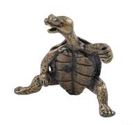 Antique Turtle Incense Burner, Zinc Alloy Kung Fu Incense Holder with Zen Design, Small Portable Aromatherapy Stand for Meditation, Sleep Aid, Home Office Decor,(green)