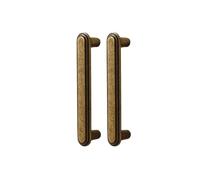 Antique Type Cupboard Handle Metal Drawer Pulls Strong Hardware Classical Design Smooth Grip for Wardrobe Furniture Rural Cupboard Hardware Handles