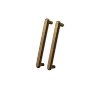 Antique Type Cupboard Handle Metal Drawer Pulls Strong Hardware Classical Design Smooth Grip for Wardrobe Furniture Rural Cupboard Hardware Handles
