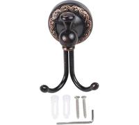 Antique Wall Hook for Bathroom, Brass Clothes Hook with European Style Design, Heavy Duty Wall Mounted Hook for Kitchen, Living Room or BedroomFashion Processed