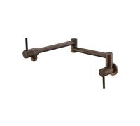 (antique) Wall Mounted Rose Gold Pot Filler Folding Kitchen Faucet Tap