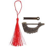 Antique with Shaped Key Fish Box for Padlock Jewelry Furniture Doors