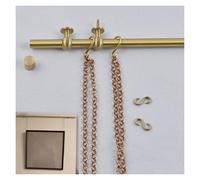 AntiqueHanging Wire Kit - 50cm Metal e Display Rails with Chain & Hoo for Art Galleries Museums Home Decor Artwork - &Solut