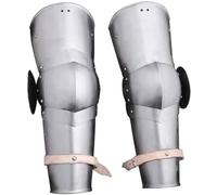 ANTIQUEMEDIEVAL 14th Century Full Arm Guard Medieval Steel Armour Set, Silver, Adult
