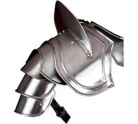 ANTIQUEMEDIEVAL Bladebreaker Warrior Steel Pauldrons Knight Spaulders Guards Historical Reenactment