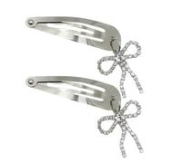Antiskid Bows Hair Clip Ponytails Hairpin Single Shoulder Hair Clip Unisex