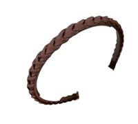 AntiSlip Braided Hairband for Face Washing Skincare Routine Comfortable Fabric Hairhoop for Short and Side Bangs Hair Hairhoop with Grip for Women
