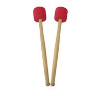 Antislip Drum Stick Oaks Wood Handle Drum Stick Marchings Band Foams Head Drumsticks Hammer For Drum