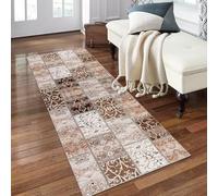 AntiSlip Kitchen Runner Rug 100x220 cm Washable NonSlip Carpet for Living Room Bedroom & Entryway Stylish Long Mat for Home Décor Durable & Easy Care.