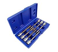 Antislip Metal Screwdriver Bit Extension 7Pcs for Secure Fastener Access Behind Appliances and Machinery Bit Extension