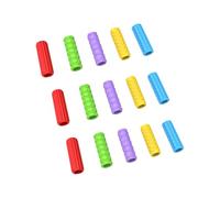 Antislip Pen Grips Assorted Designs Soft Silicone Materials Handwriting Aid for Children Adults Easy Installation Silicone Pencils Grip Stress Relief