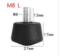 Antislip Rubber Foot Pad Foot Spikes Photography Accessories For Tripods Monopod Mounts