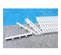 AntiSlip Swimming Pool Grates & Trench Drain CoversDurable ABS for Pools Bathrooms Kitchens10m/32.8ft 30cm/11.8inPerfect for Home & Commercial Use