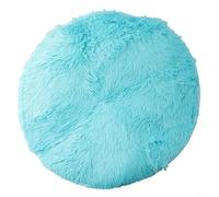 AntiSlip Thick Velvet Pile Rug, Large Shaggy Soft Area Carpet Mat for Bedroom, Living Room, Nursery, Features Non Slip Backing for Secure Placement on Floors (60CM Blue)