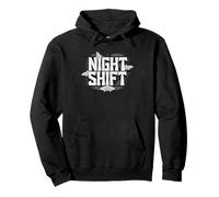 Antisocial Butterfly Night Shift Nocturnal Introvert Life Pullover Hoodie