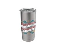 Antisocial Extrovert Social Personality Introvert - Stainless Steel Insulated Tumbler