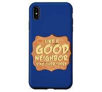 Antisocial Like A Good Neighbor Stay Over There Introvert Case for iPhone XS Max