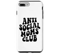 Antisocial Moms Club Anti social Mama Anxiety Mothers Day Case for iPhone 7 Plus/8 Plus