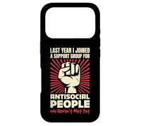 ANTISOCIAL PEOPLE WE HAVENT MET YET FUNNY QUOTE Case for iPhone 17 Pro