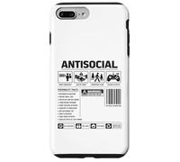 Antisocial Personality Traits Funny Introvert Sarcasm Case for iPhone 7 Plus/8 Plus