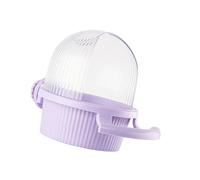 Antisplash Hanging Parakeets Feeder With Half Open Covers Bird Cage Food Dispenser Box For Easy Access And Maintenance