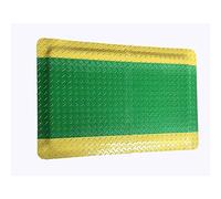 Antistatic Anti-Fatigue Floor Mat,Non-Slip Carpet,0.8Inthickened Foot Pads,Comfort Step For Commercial Industrial Work Home(Green)(100X200X2Cm/39X79X0.8In)