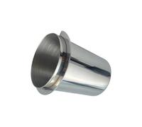 Antistatic Coffee Dosing Cup 304 Stainless Steel with Lip Portafilter Cup for Easy Grinder Compatibility 58mm Diameter Portable Coffee Gear
