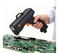 Antistatic Gun for Auto Painting, Handheld Static Eliminator with Dust Detection Light, Ion Balance & Pulse Type for Efficient Dust Removal