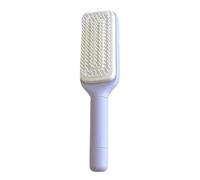 Antistatic Hair Brush Self-Cleaning Comb with Retractable Bristles, Multi-Purpose Styling Tool, Free Enttangling Brush, Smooth Gliding Scalp Massagers, Professional Salon Accessories