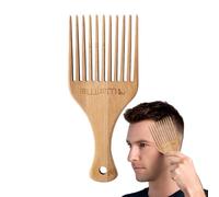 Antistatic Hair Picks-Wooden Wide Tooth Combs for Natural Beard Choices | Anti-Static Hats for Beauty Salons and Beauty Care