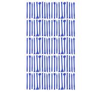 Antistatic Spudger Universal Reusable Plastic Pry Tool Set for Phone Laptop Tablet Repair 100PCS Lightweight ABS Material (Blue)