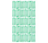 Antistatic Spudger Universal Reusable Plastic Pry Tool Set for Phone Laptop Tablet Repair 100PCS Lightweight ABS Material (Green)