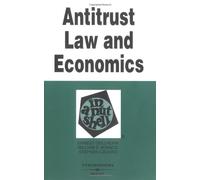 Antitrust Law and Economics in a Nutshell (Nutshell Series)