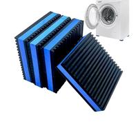 Antivibration Pads For Washing Machine - 4 Pieces Anti-Vibration Anti-Slip Mats, Antivibration Stable Support | For Air Compressors Floor Dryer Home House Bathroom Indoor Woman Man Adults