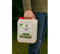 AntiWeed Weed Killer 10L Ready to Use | Fast Acting 100% Natural Weedkiller, 10 Litre Pro Weed Killer | Harmless to Humans and Animals Environmentally Friendly Professional Industrial
