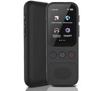 Antkug Language Translator Device, Instant Translator with 138 Languages & 2" Touch Screen, Smart Voice Photo Translator Real Time, Offline Online Translation for Business Learning Travel