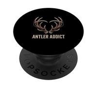 Antler Addict Shed Hunting Deer Antlers PopSockets Adhesive PopGrip