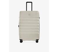 Antler Antler Icon Stripe Large Hard-Shell Polycarbonate Suitcase 78.5cm Taupe