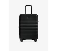 Antler Antler Icon Stripe Medium Hard-Shell Polycarbonate Suitcase 67cm Black