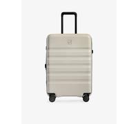 Antler Antler Icon Stripe Medium Shell Four-Wheeled Suitcase 67cm Taupe