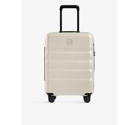 Antler Antler Icon Stripe Shell Four-Wheeled Cabin Suitcase 55cm Taupe